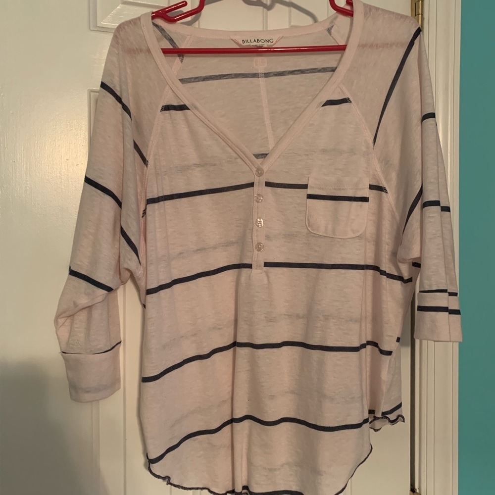 Billabong 3/4 sleeve tee